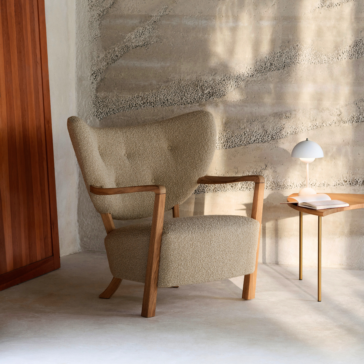 &Tradition | Wulff ATD2 Lounge Chair - Sheepskin