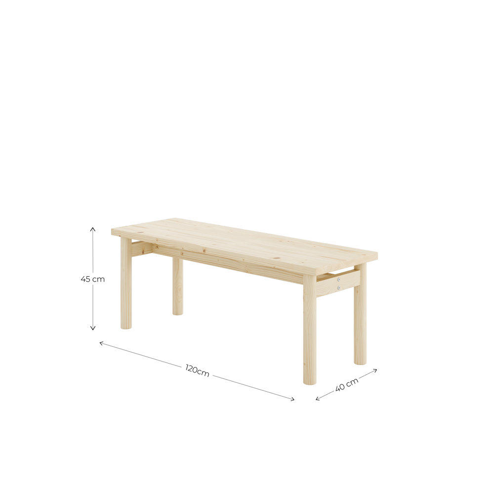 PACE BENCHPACE BENCH CLEAR LACQUERED-7