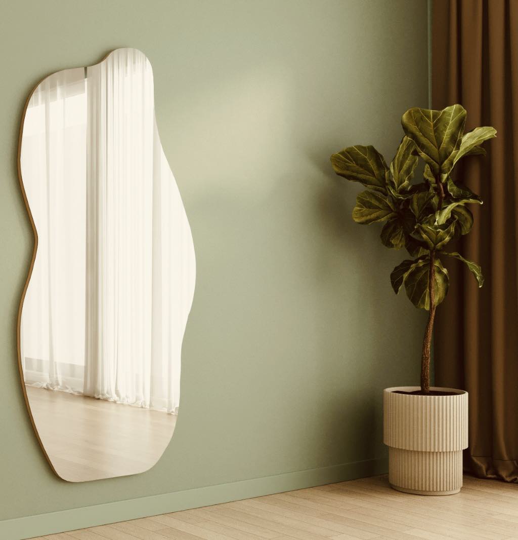 MATT Design | Shade væg-/gulv spejl