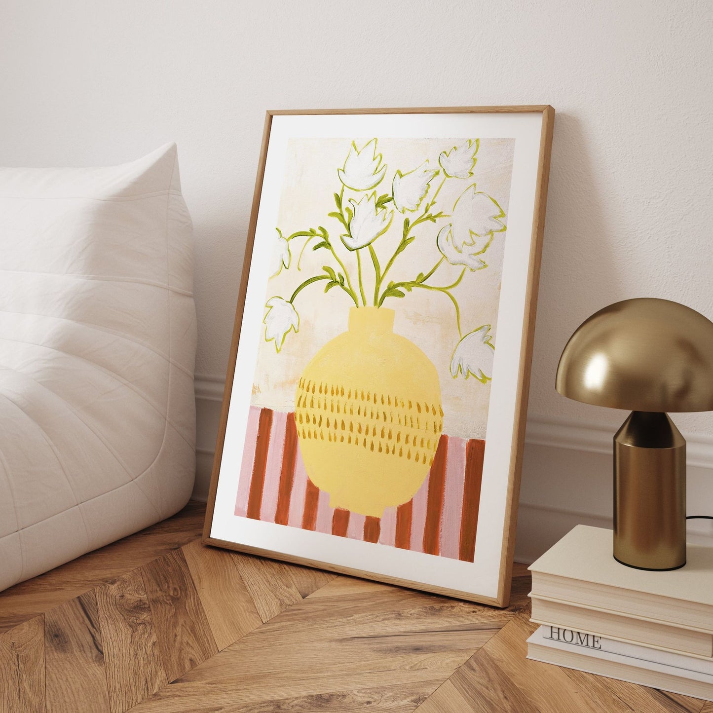 Malerifabrikken | Yellow vase - fine art