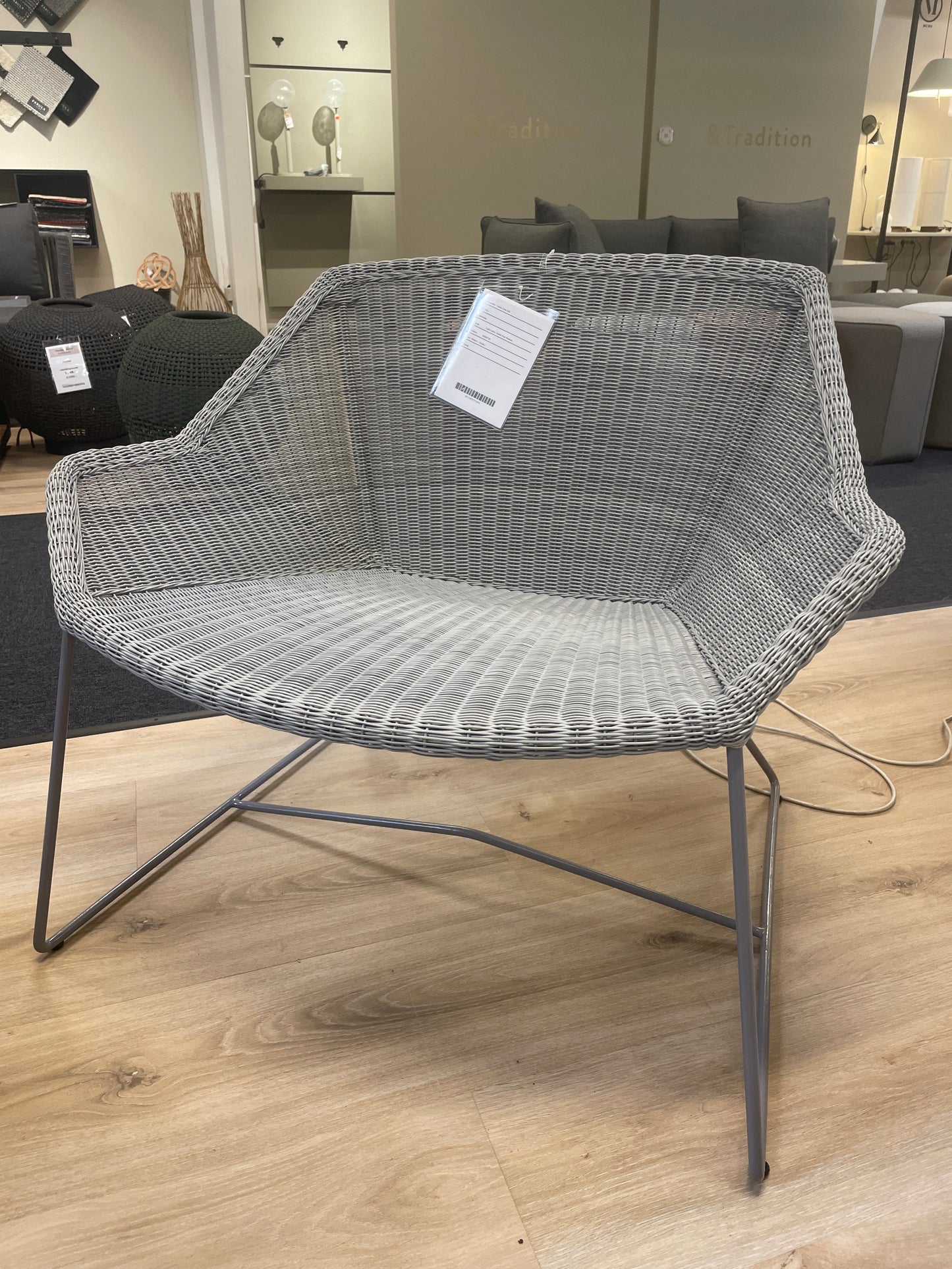 Cane-line | Breeze loungestol - Light Grey - Udstillingsmodel