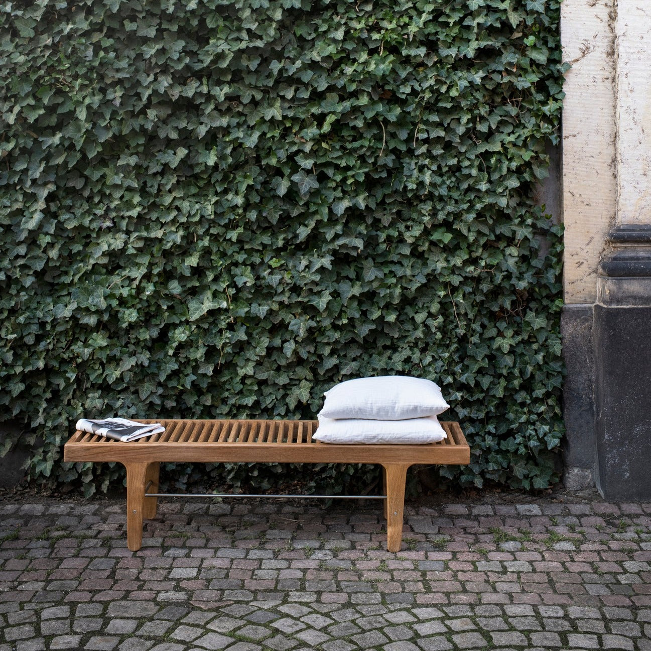Sibast Furniture | Rib Bench - Outdoor
