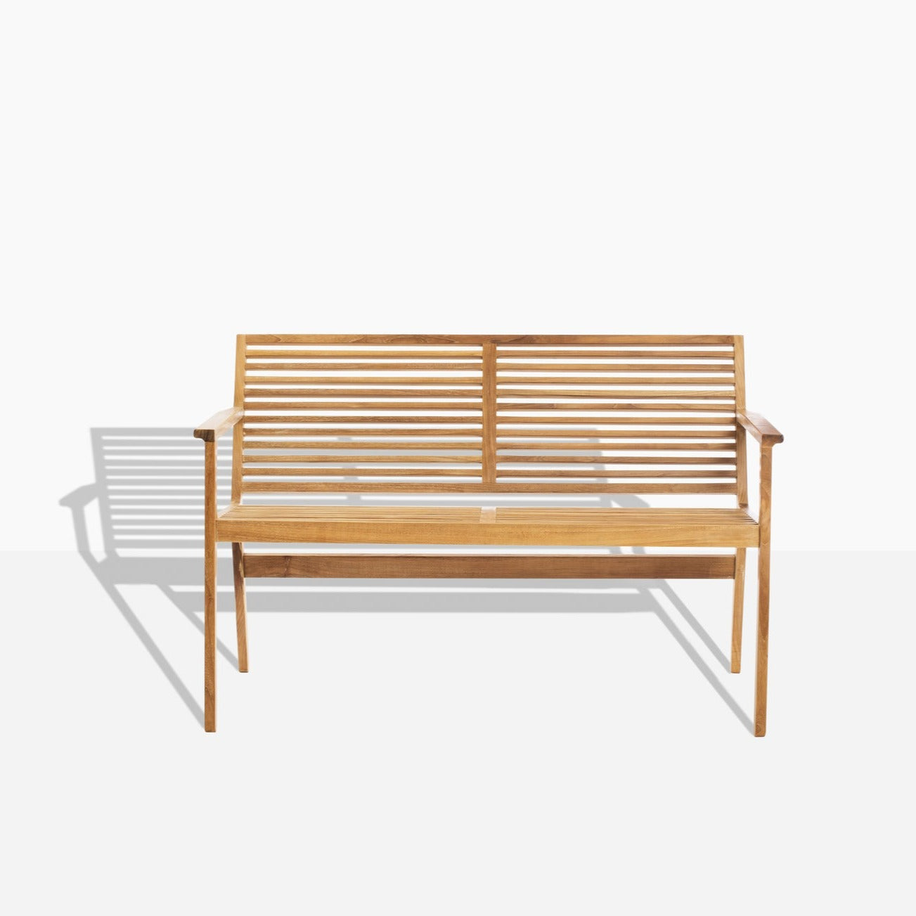 Sibast Furniture | Rib Bench w. back - Outdoor