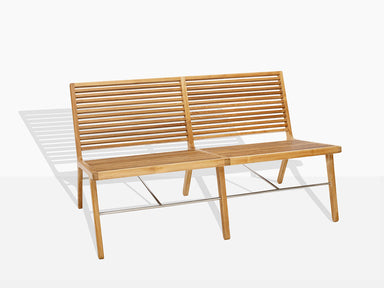 Sibast Furniture | Rib Lounge sofa - Outdoor