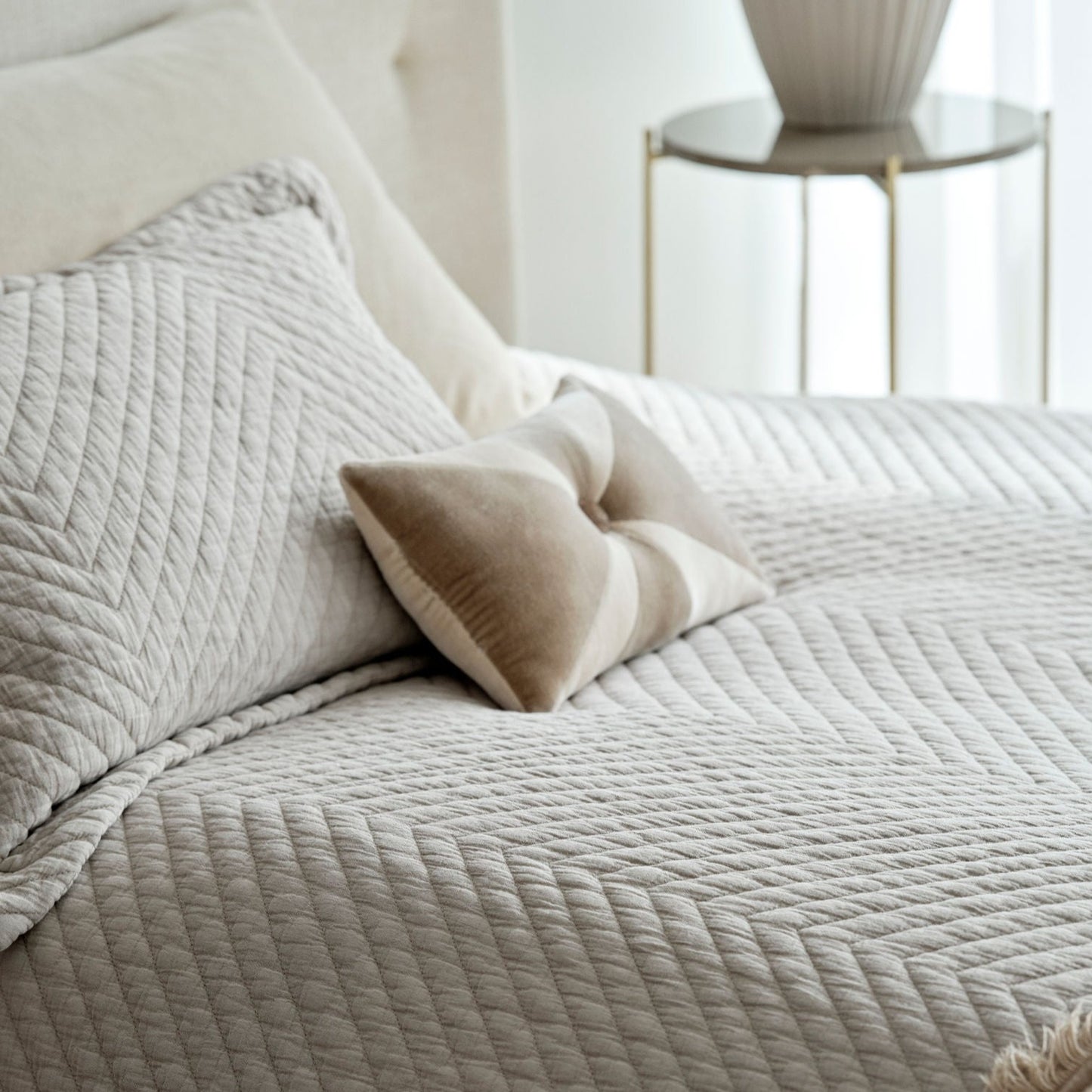 Cozy Living | Flora Quilted Cotton Bedcover