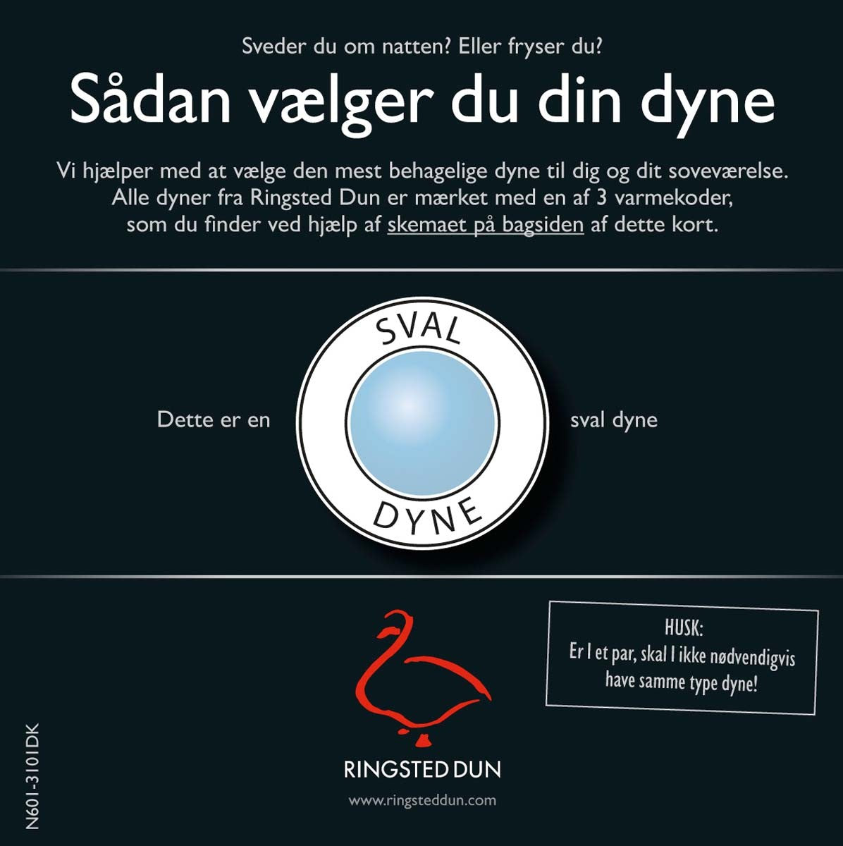 Ringsted Dun - Classic Comfort - Ekstra sval dyne | Bolighuset Werenberg