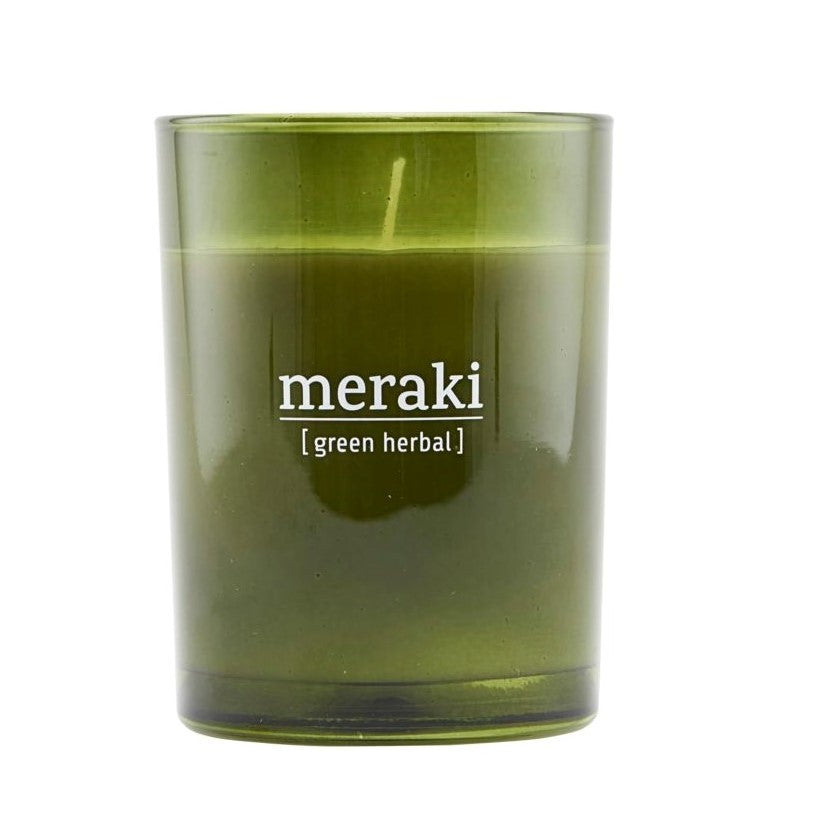 Meraki | Duftlys Green herbal - Bolighuset Werenberg