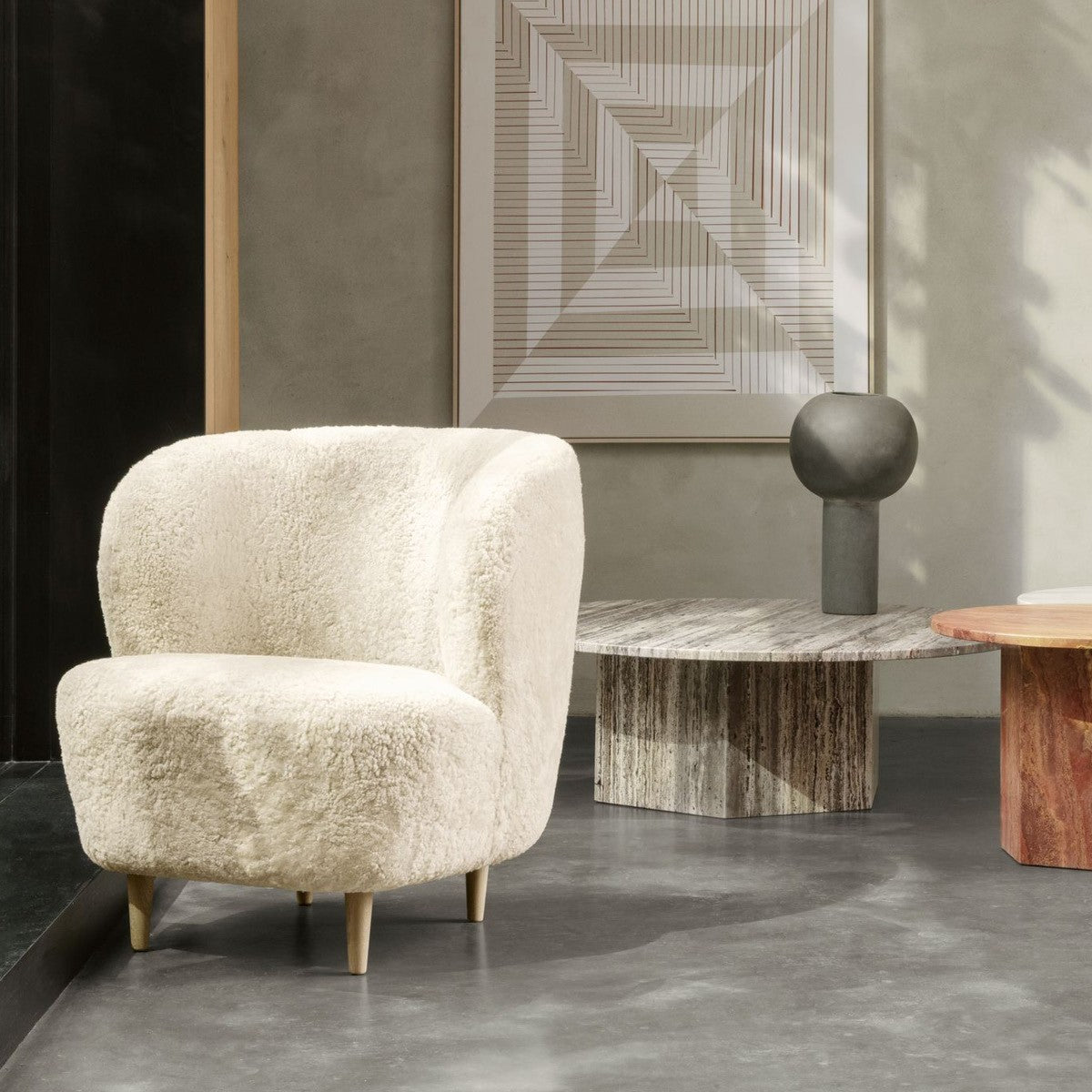 GUBI | Stay Lounge Chair - Small | Bolighuset Werenberg