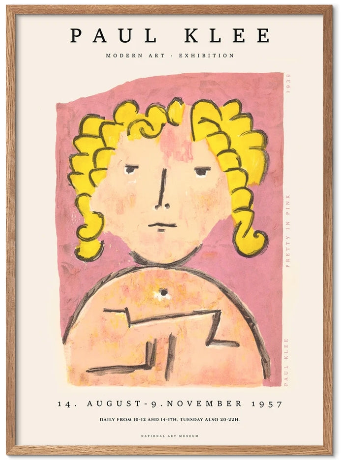 Poster & Frame | Paul Klee - Pretty in pink - Bolighuset Werenberg