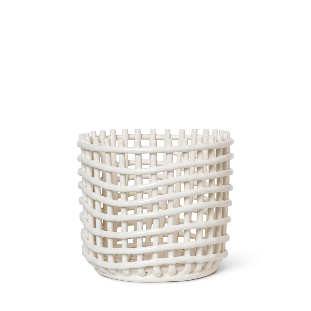 Ferm Living | Ceramic Basket - Bolighuset Werenberg