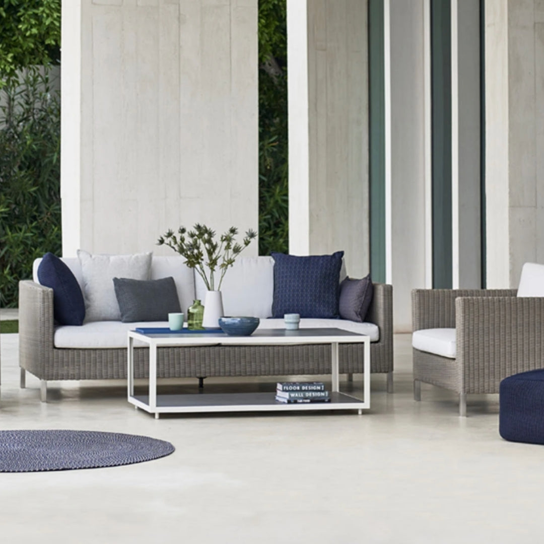 Cane-line | Connect 3 pers. sofa - Taupe
