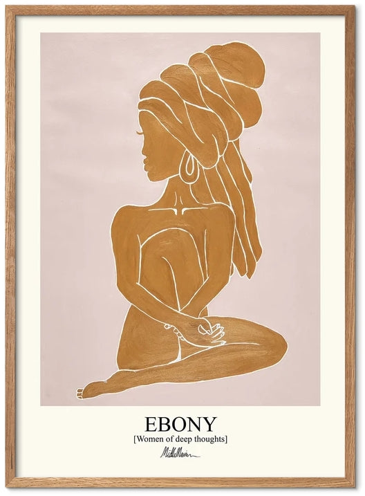 Poster & Frame | Ebony - Bolighuset Werenberg