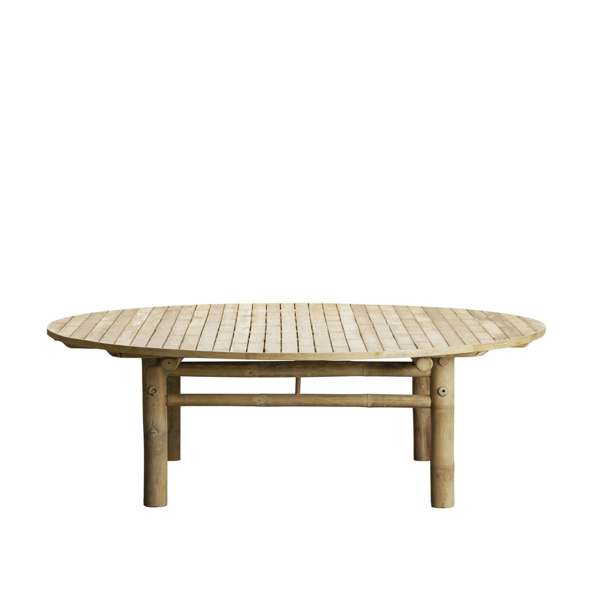Tine K Home | Bambus sofabord - Rundt, Ø140 cm | Bolighuset Werenberg