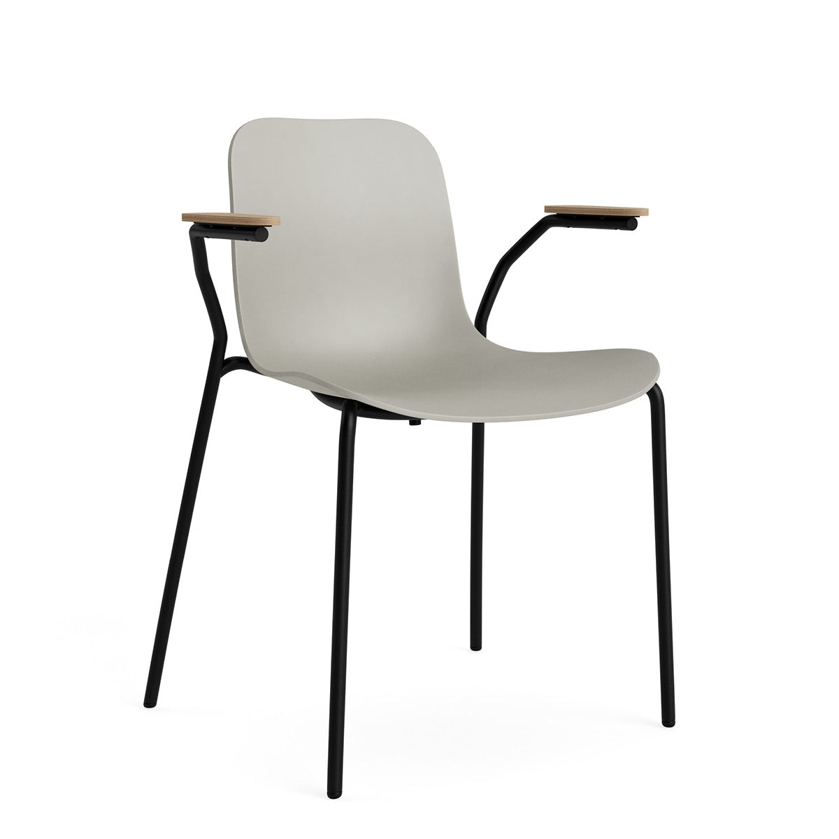 NORR11 | Langue Stack Dining Chair - Steel armrest - Armlæn | Bolighuset Werenberg
