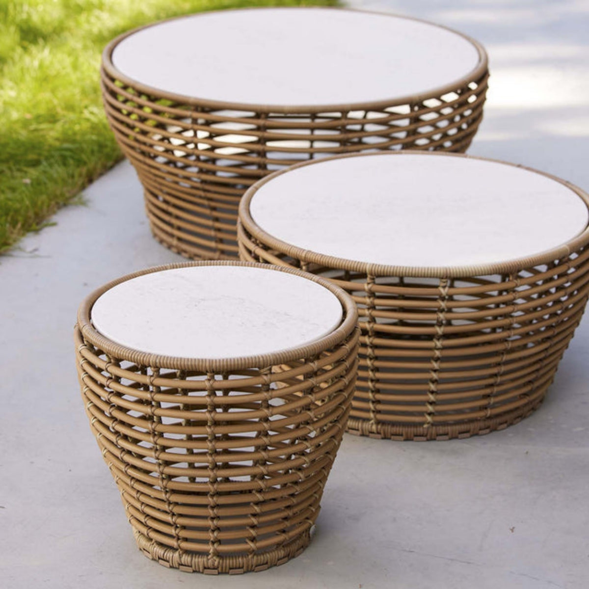 Cane-line | Basket sofabord, lille - Bolighuset Werenberg 