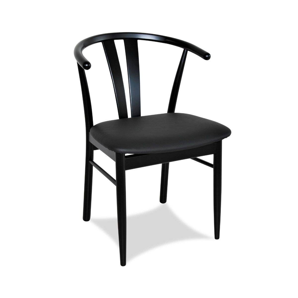 Rydeberg Furniture | Maja spisebordsstole med lædersæde - Bolighuset Werenberg