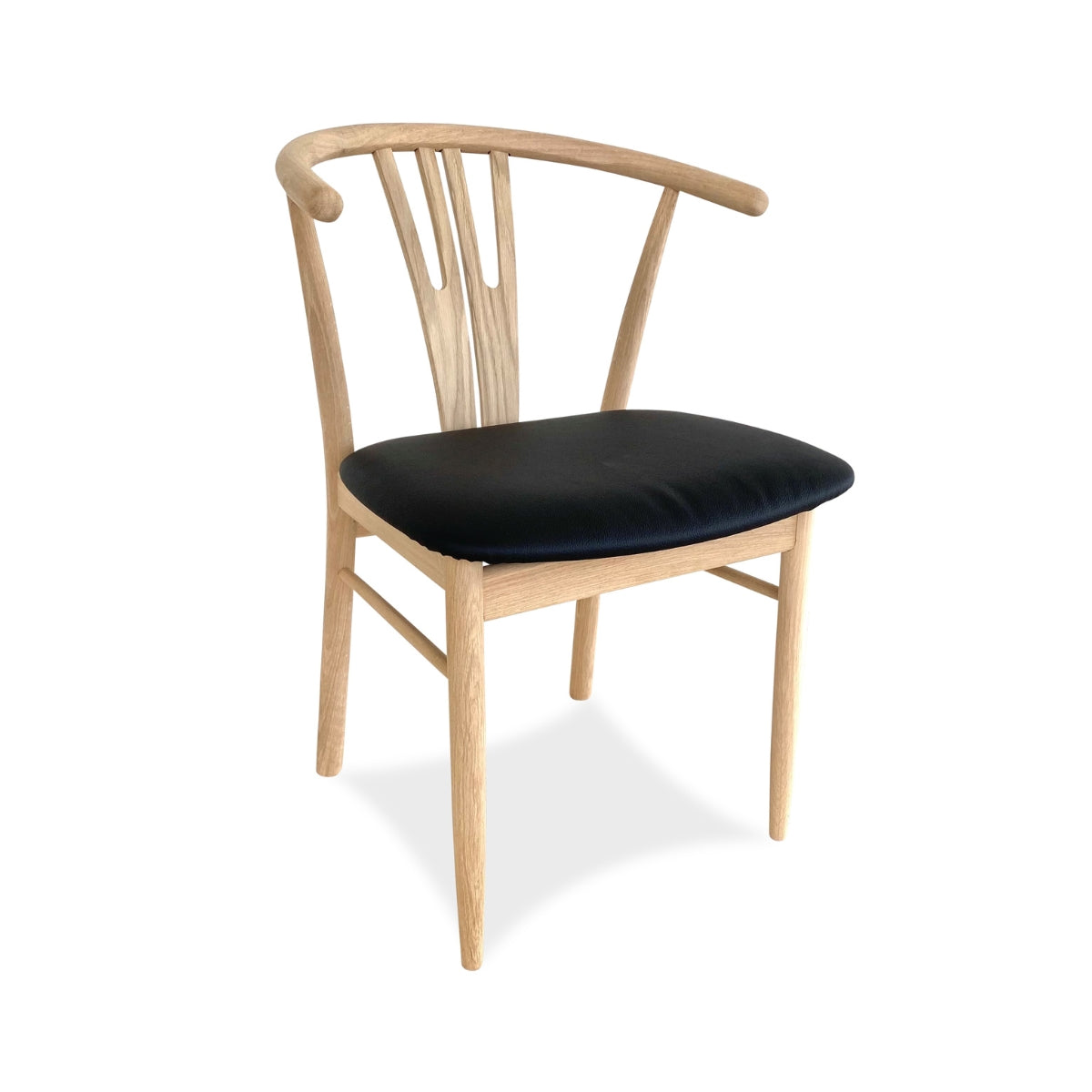 Rydeberg Furniture | Vega spisebordsstol - lædersæde - Bolighuset Werenberg