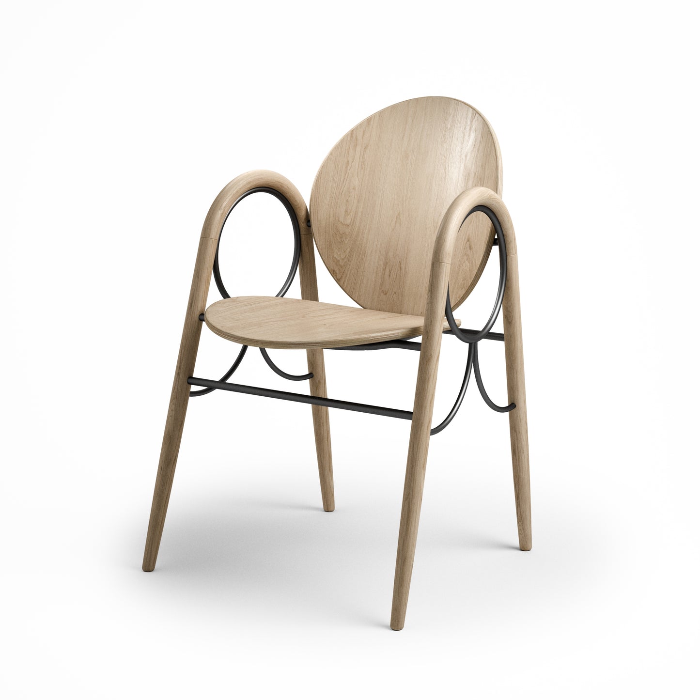 Brdr. Krüger | Arkade Chair - Oak - Bolighuset Werenberg 