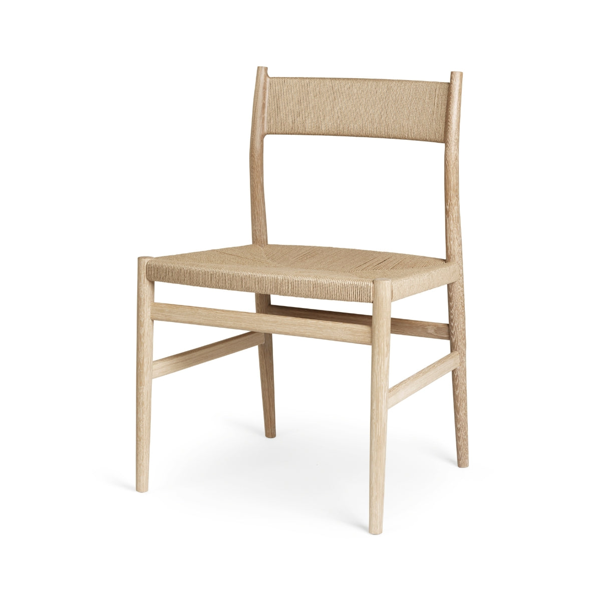 Brdr. Krüger | Arv Chair Without Armrest, Weaved Backrest - Weaved Seat