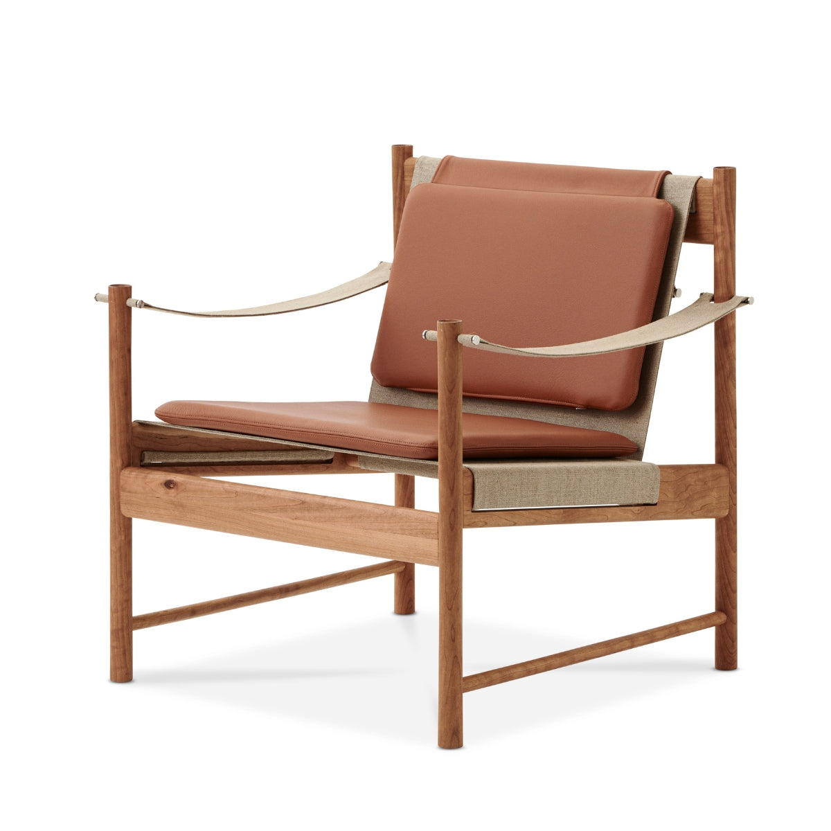 Brdr. Krüger | HB Lounge Chair - Leather - Bolighuset Werenberg