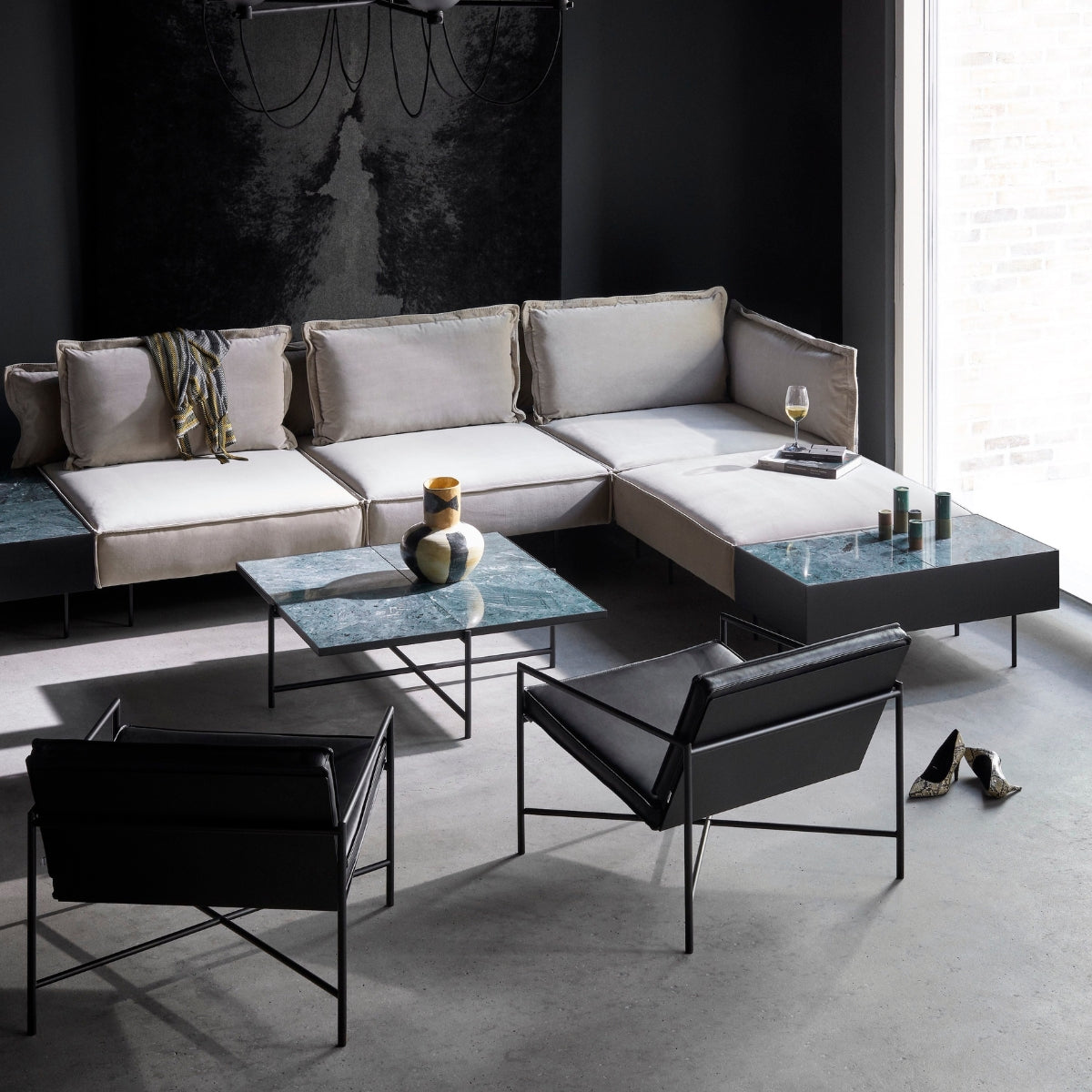 HANDVÄRK | Modular Sofa Accent Table - Bolighuset Werenberg