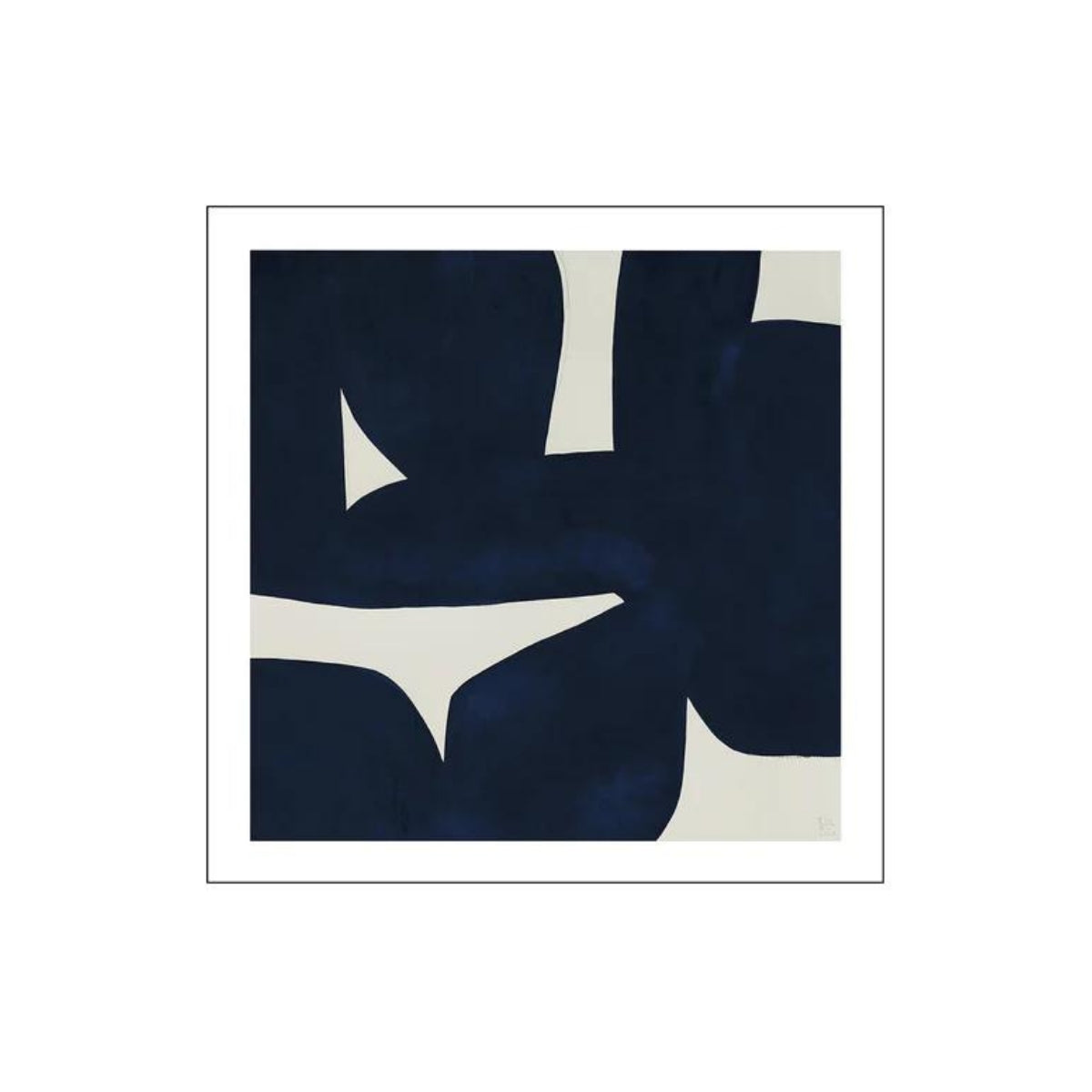 Poster & Frame | Blue Composition - Bolighuset Werenberg