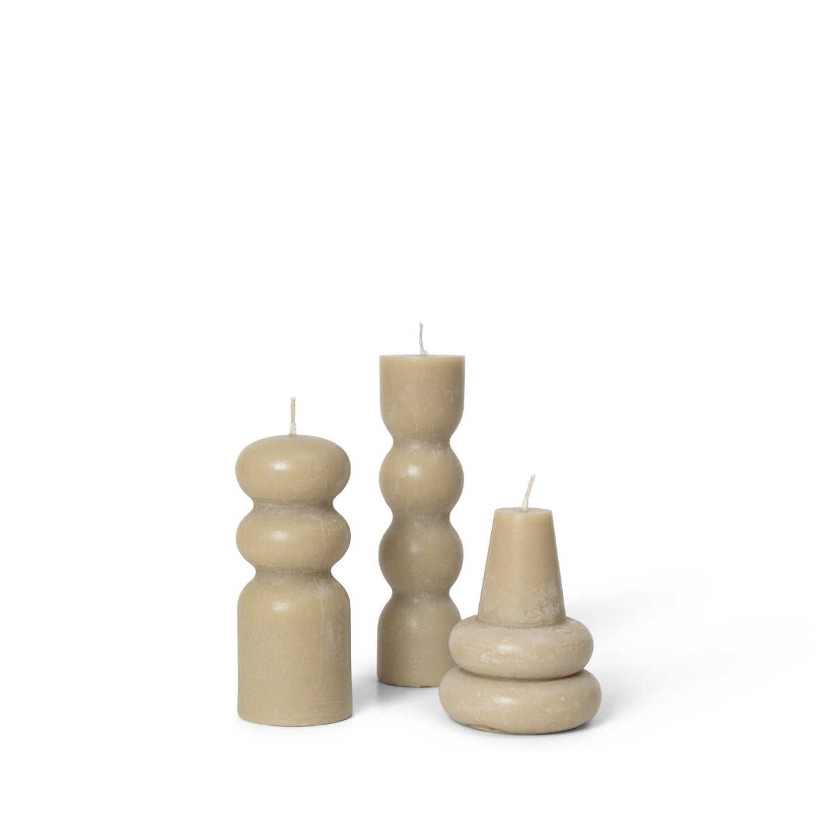 Ferm Living | Torno Candles - Set of 3 - Bolighuset Werenberg