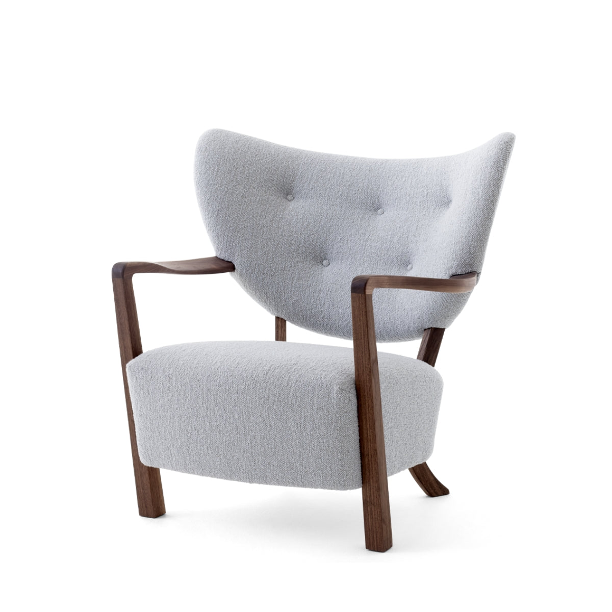 &Tradition | Wulff ATD2 Lounge Chair - Sheepskin Honey - Bolighuset Werenberg