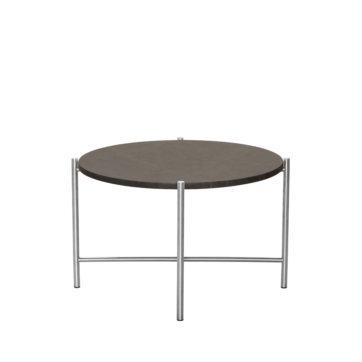 HANDVÄRK | Round Coffee Table 60 - rustfrit stål