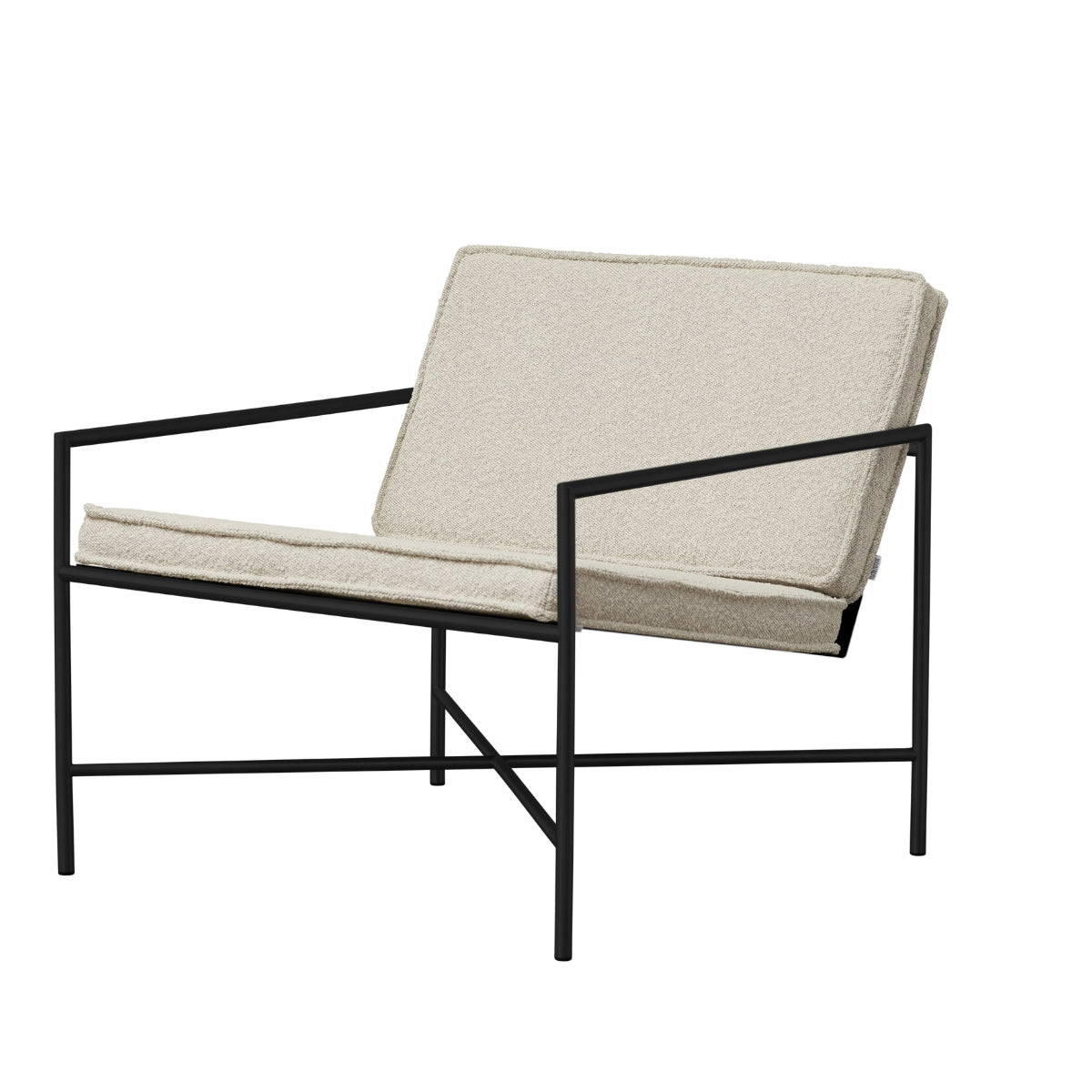 HANDVÄRK | Lounge Chair, sort stål - copenhagen