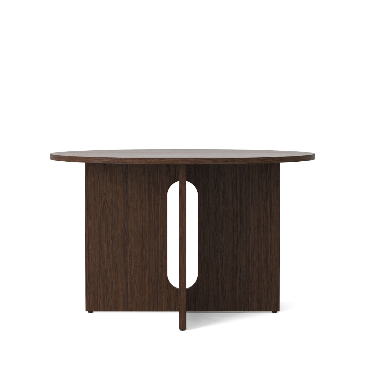 Audo Copenhagen | Androgyne Dining Table, Dark Oak – Ø150 cm