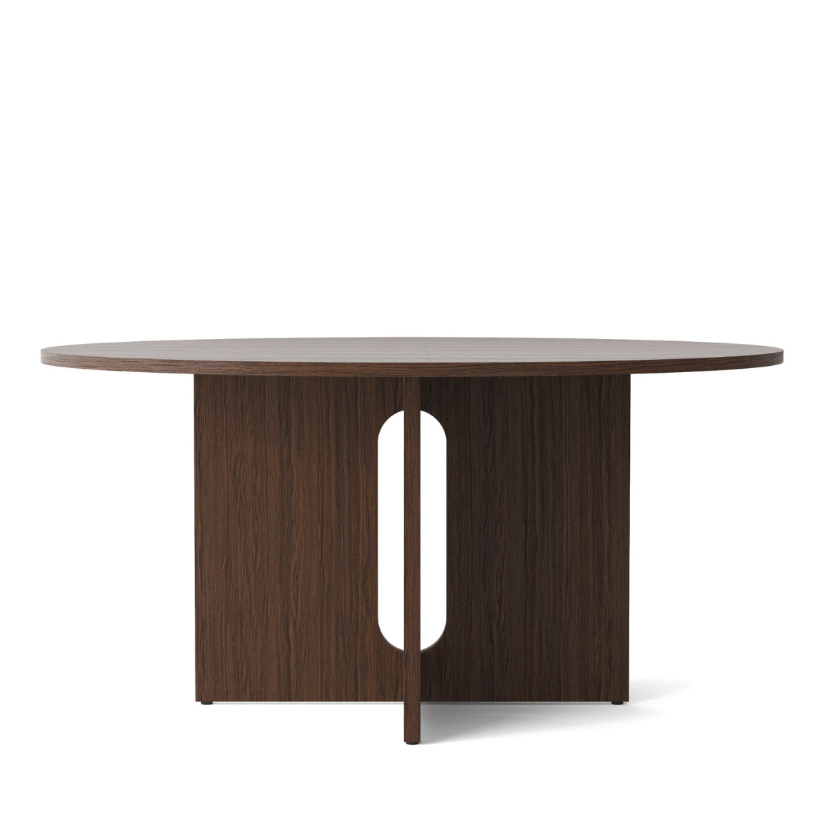 Audo Copenhagen | Androgyne Dining Table, Dark Oak – Ø150 cm