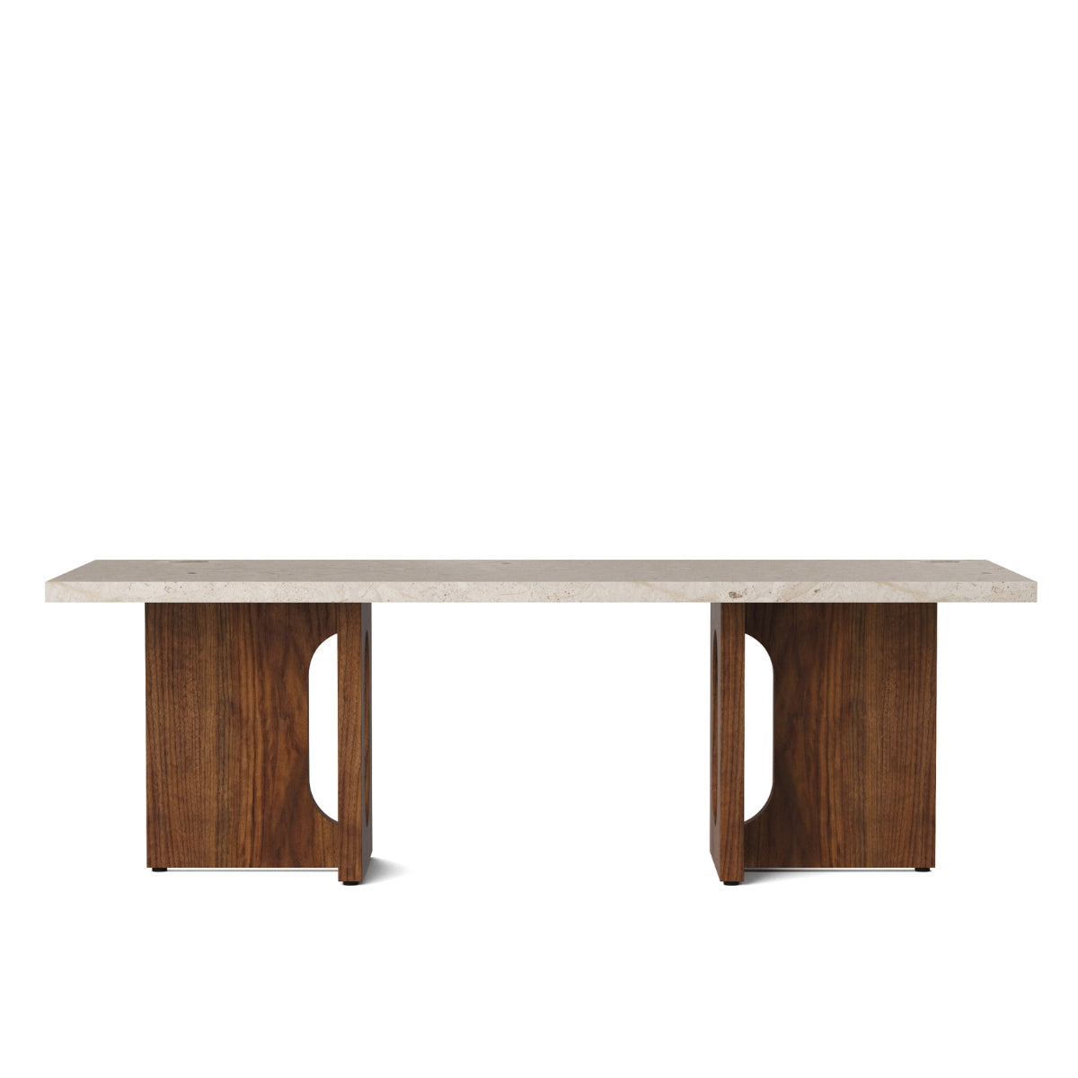 Audo Copenhagen | Androgyne Lounge Table, Walnut – 120x45 cm