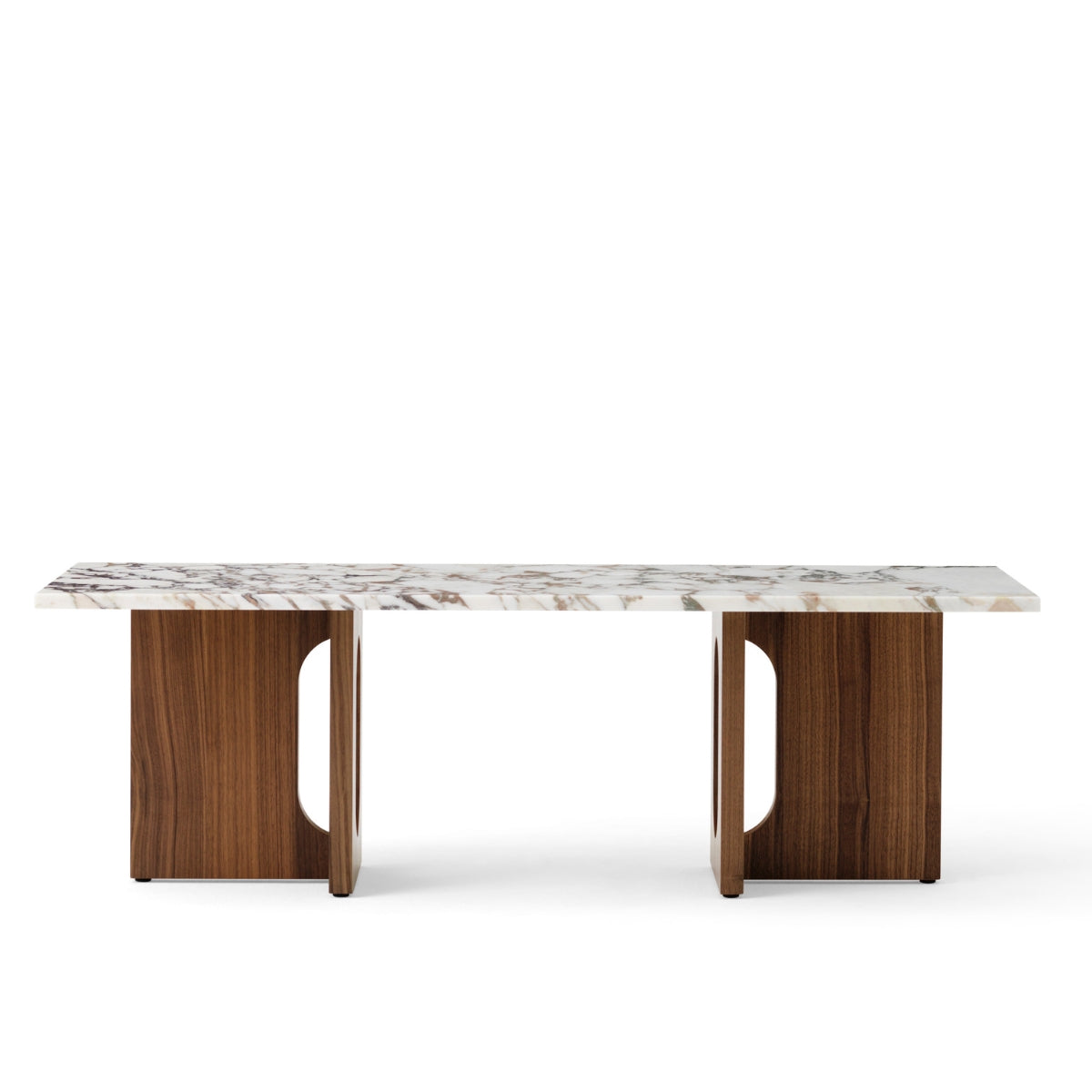 Audo Copenhagen | Androgyne Lounge Table, Walnut – 120x45 cm