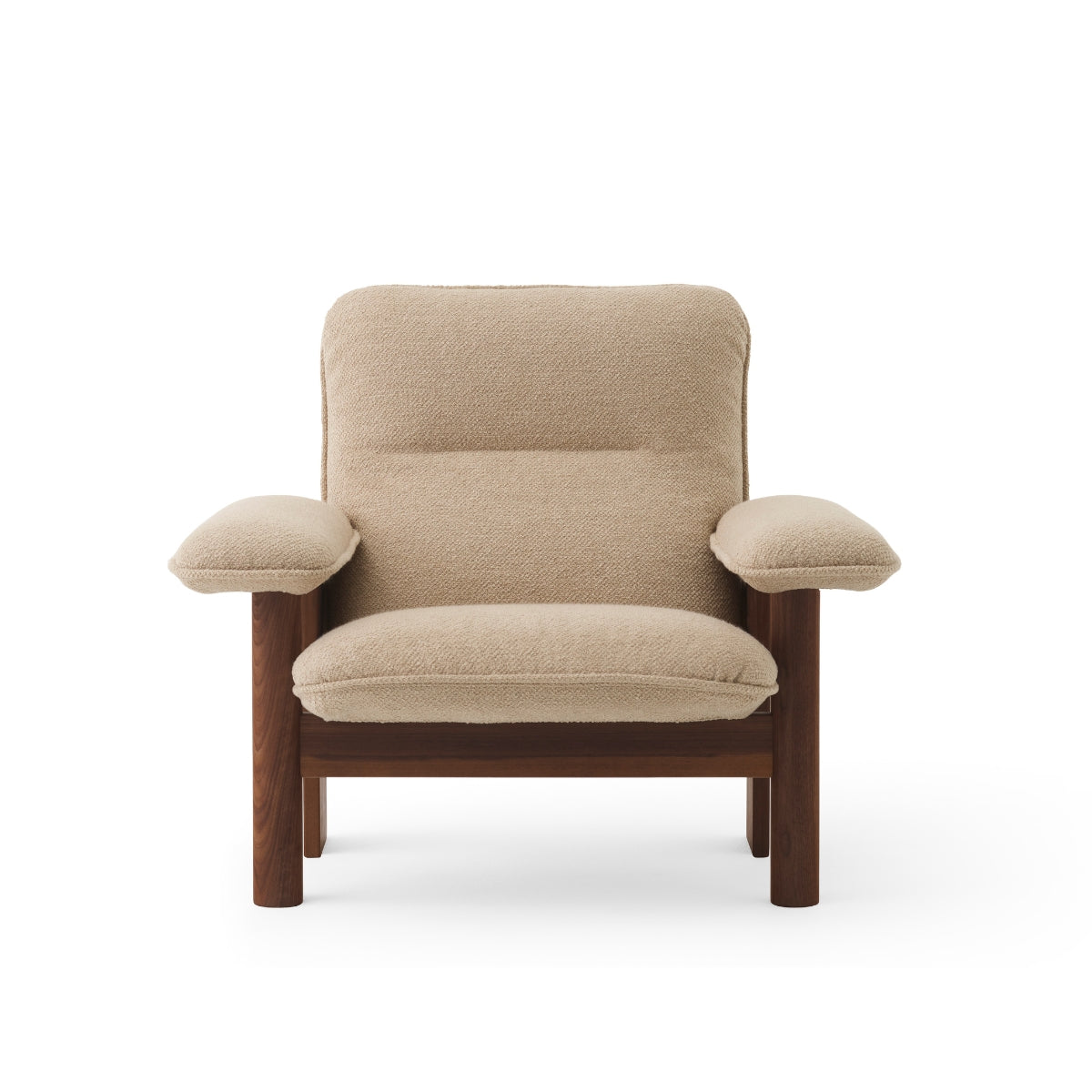 Audo Copenhagen | Brasilia Lounge Chair - Beige Bouclé