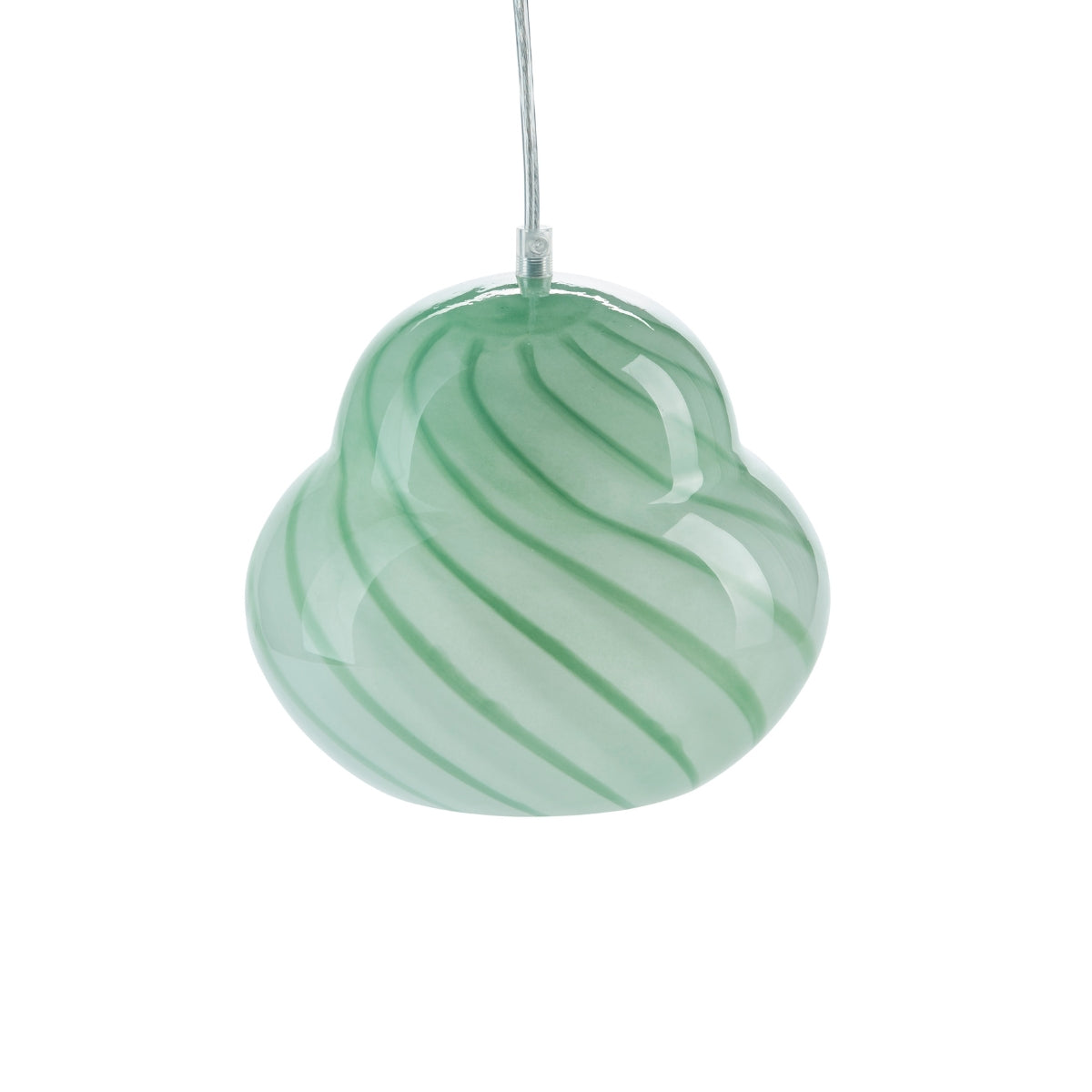 Bahne | Pendant Glass Lamp with stripes