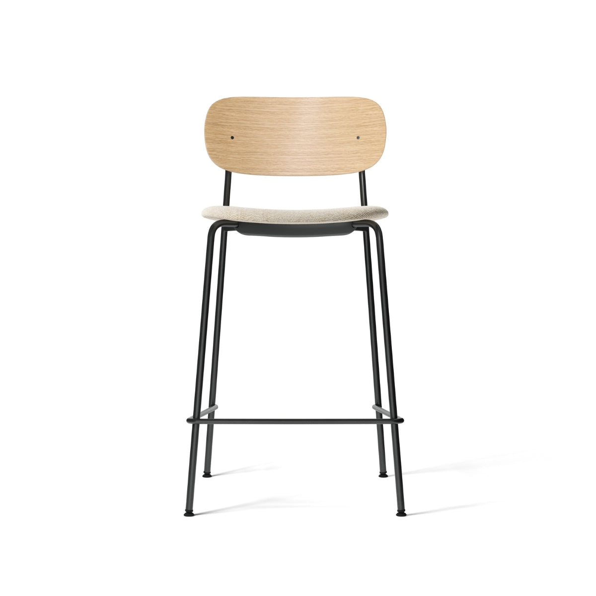 Audo Copenhagen | Co Counter Chair – Upholstered Seat, Naturel Oak