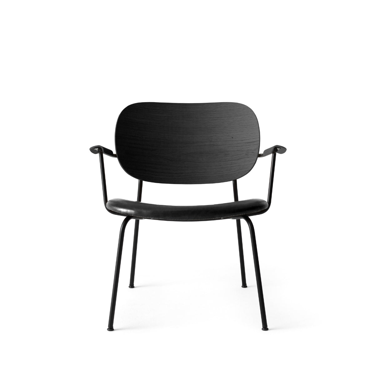 Audo Copenhagen | Co Lounge Chair – Upholstered Seat, Black Oak