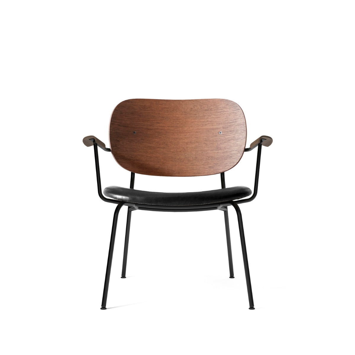 Audo Copenhagen | Co Lounge Chair – Upholstered Seat, Dark Stained Oak