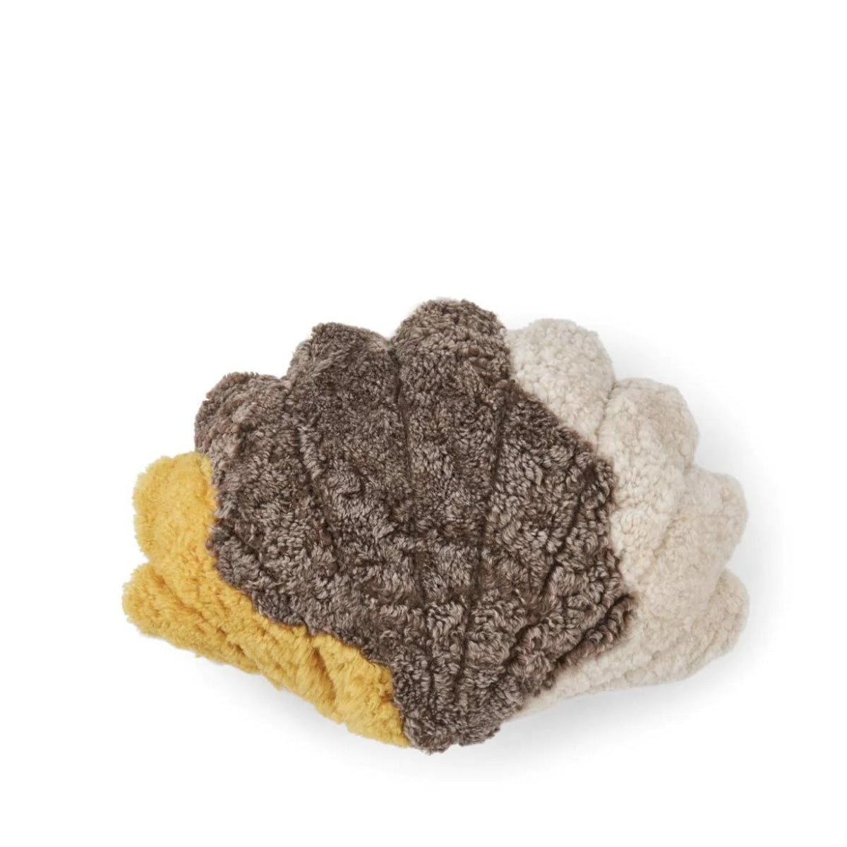 Natures Collection | Pattern Collection Shell Cushion – Small, Short wool