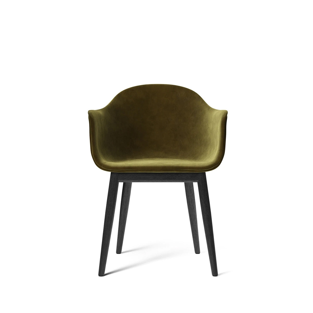 Audo Copenhagen | Harbour Dining Chair – sort eg, polstret
