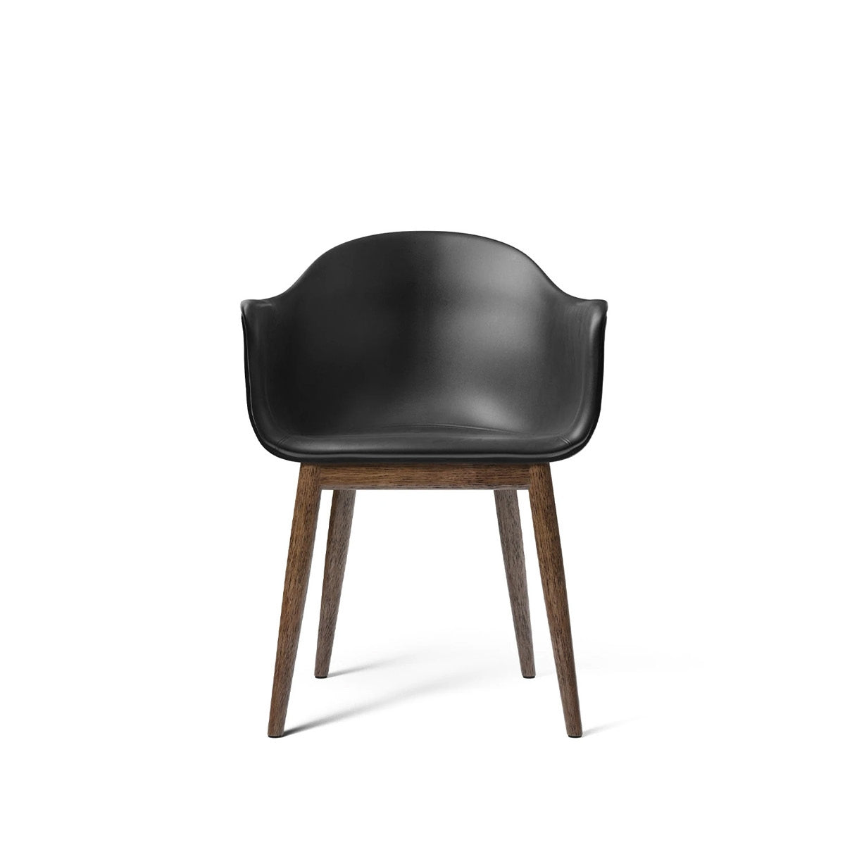 Audo Copenhagen | Harbour Dining Chair – mørk eg, polstret