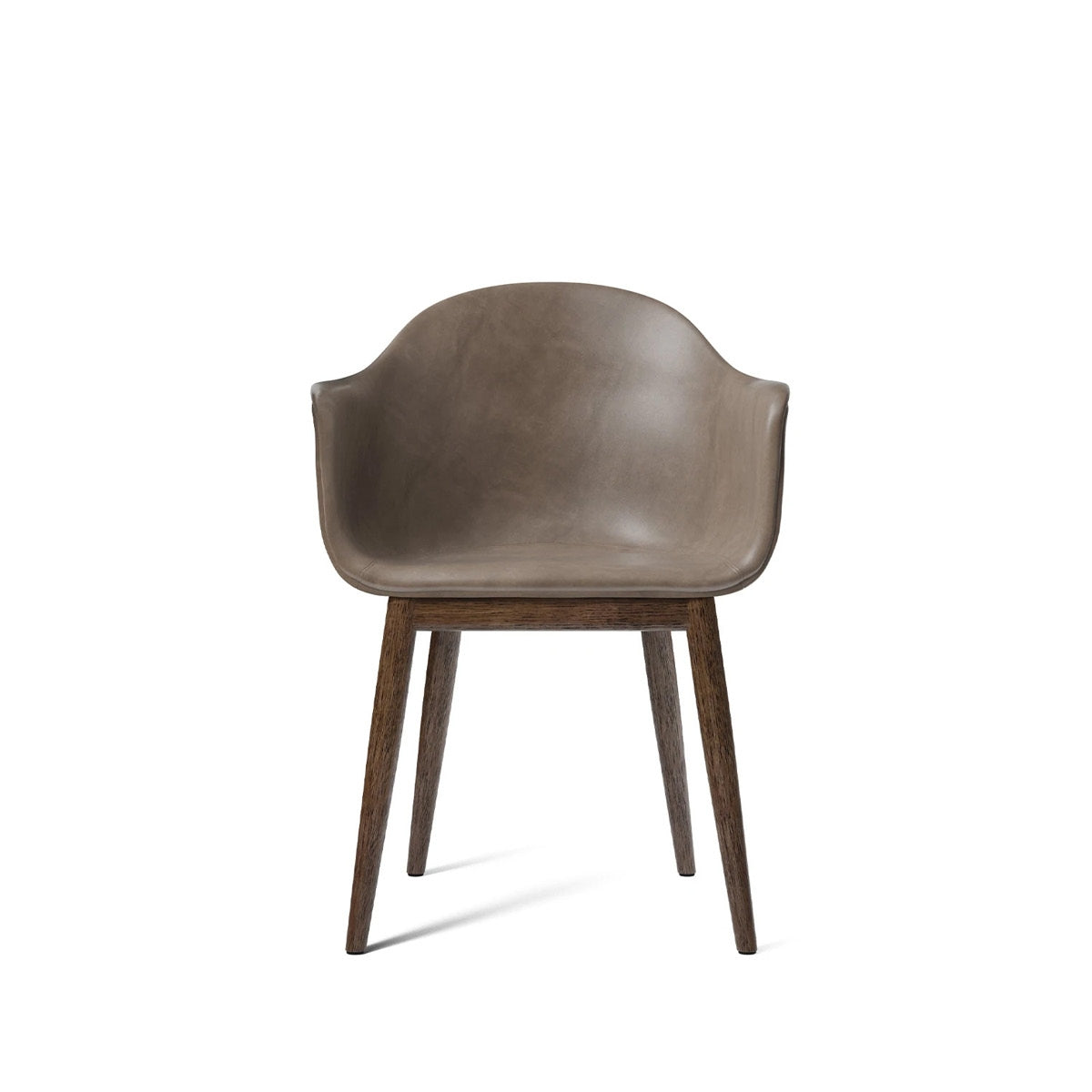 Audo Copenhagen | Harbour Dining Chair – mørk eg, polstret