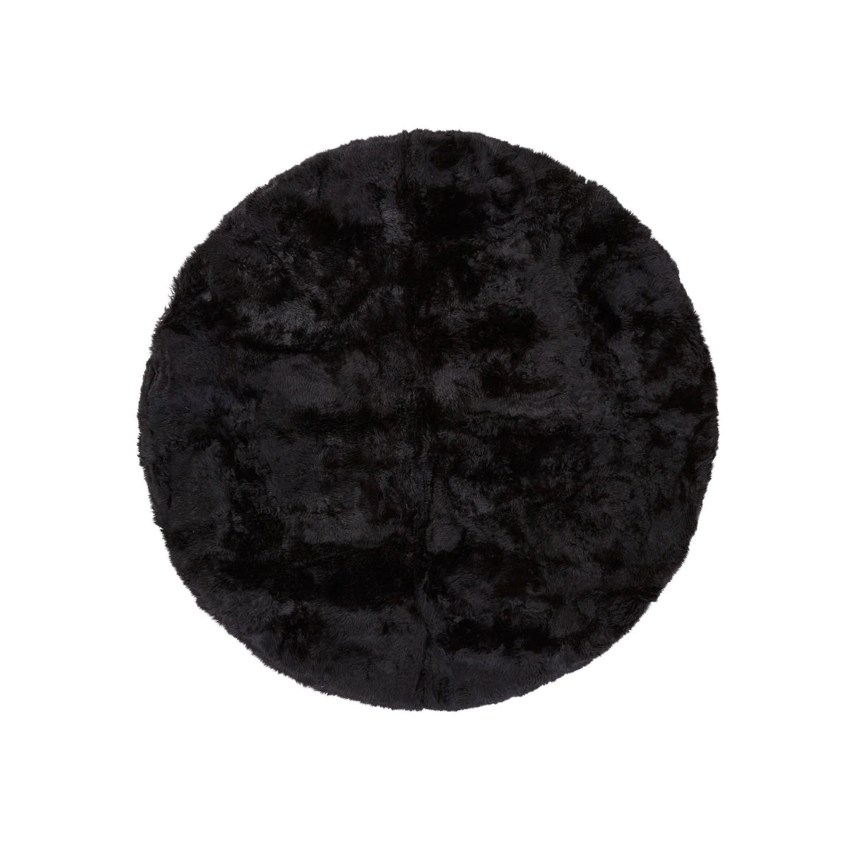 Natures Collection | Round Design Rug – Sheepskin, Long Wool