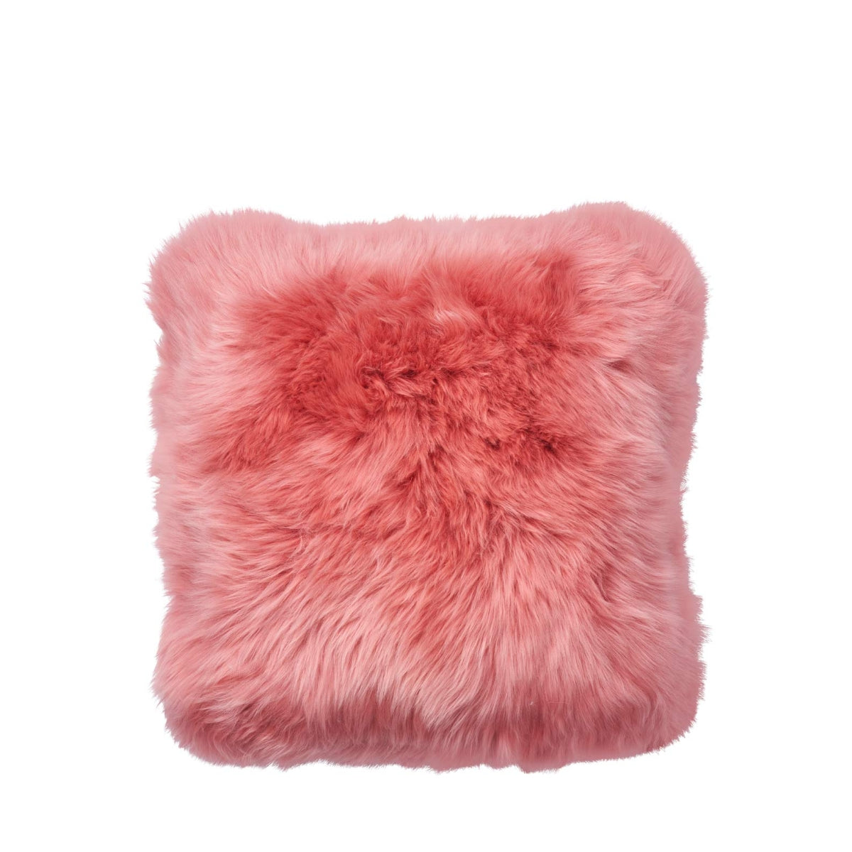 Natures Collection | Coral Collection Cushion – Long Wool Sheepskin, 45x45