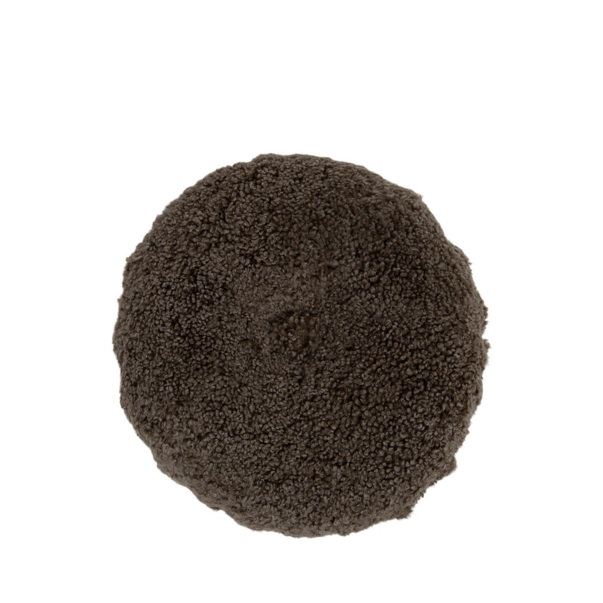 Natures Collection | Round Cushion – Short Wool Sheepskin, Double side