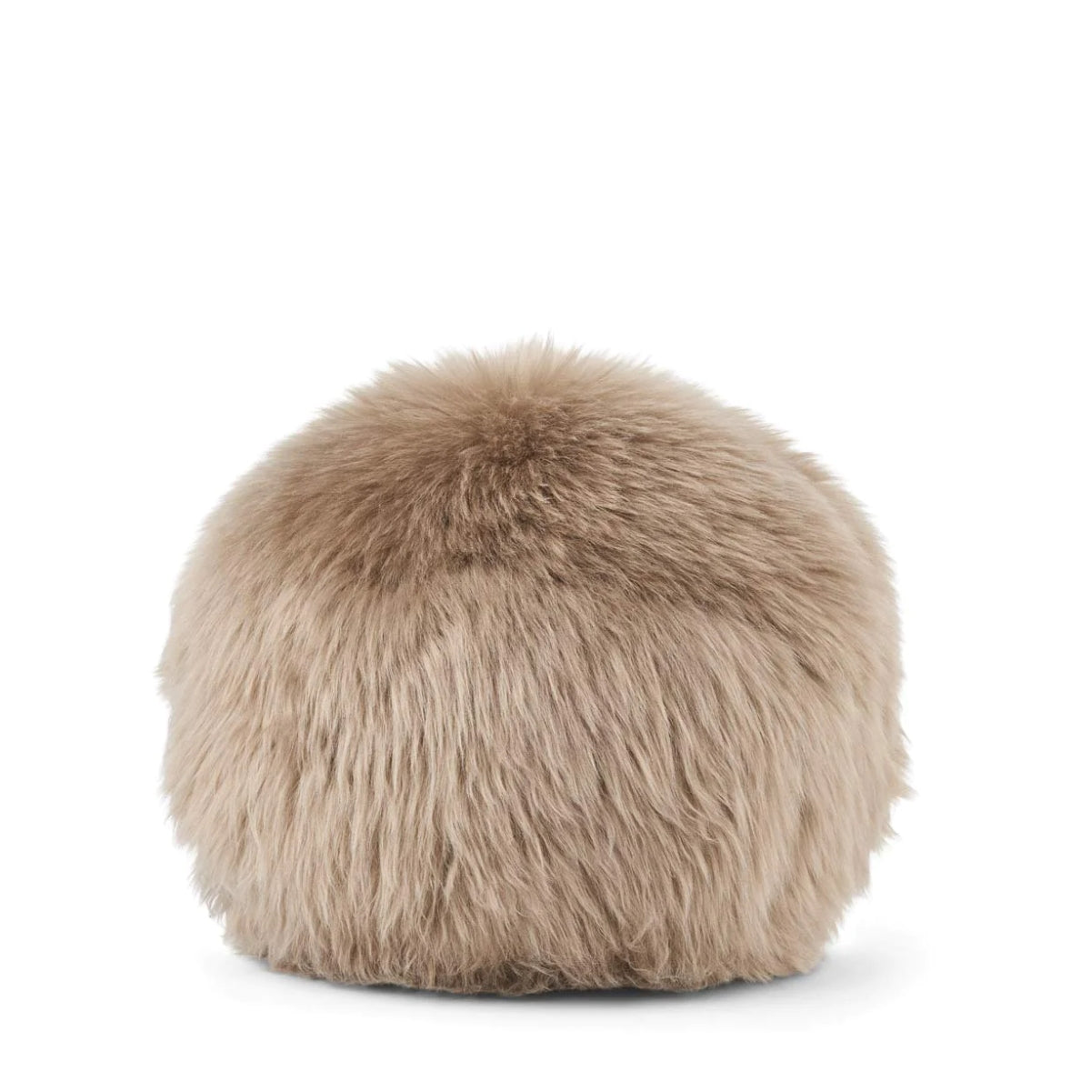 Natures Collection | Angelite Round Cushion - Long wool, Ø30 - Bolighuset Werenberg