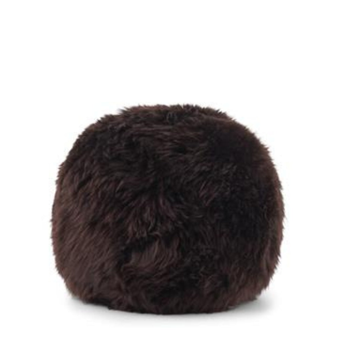 Natures Collection | Angelite Round Cushion - Long wool, Ø30 - Bolighuset Werenberg