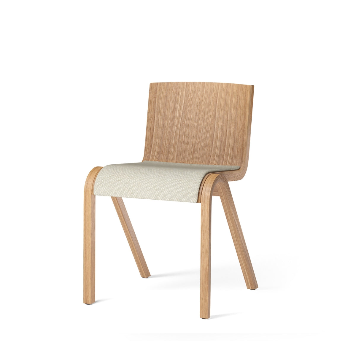 Audo Copenhagen | Ready Dining Chair – Upholstered Seat, Oak