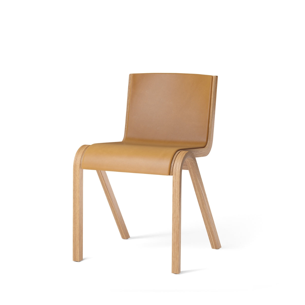 Audo Copenhagen | Ready Dining Chair – Upholstered Front, Oak